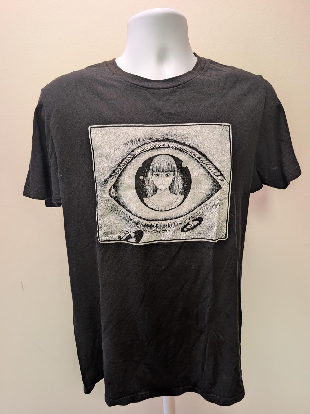 Junji Ito Venus in the Blind Spot Graphic T-Shirt - Black Manga Horror Tee Med